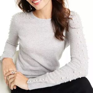 Charter Club Cashmere Embellished Sweater